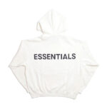 Essentials 3M Logo Pullover Grey Hoodie