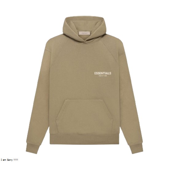 Essentials Fear of God Brown Hoodie Essentials Fear of God Brown Hoodie