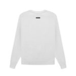 Essentials Overlapped White Sweater
