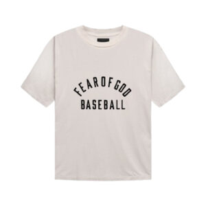 Fear of God Baseball Tee – Cream