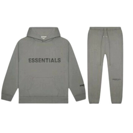 Fear OF God Essentials Gray Tracksuit Fear OF God Essentials Gray Tracksuit