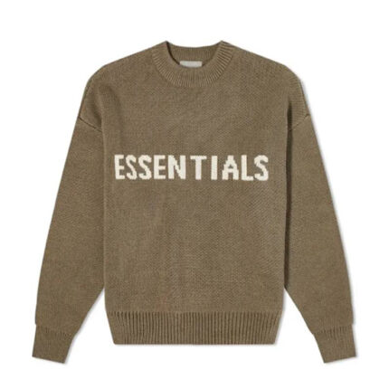 Fear of God Essentials Knitted Harvest Sweater Fear of God Essentials Knitted Harvest Sweater