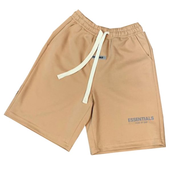 Fear of God Essentials Sweat Shorts Sand Fear of God Essentials Sweat Shorts Sand
